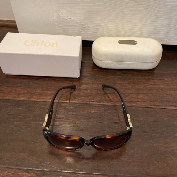 Chloe Womens Sunglasses CL2239 Tortoise Brown - Picture 9 of 16